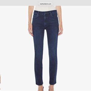 MOTHER Mid Rise Dazzler Jeans in Blue